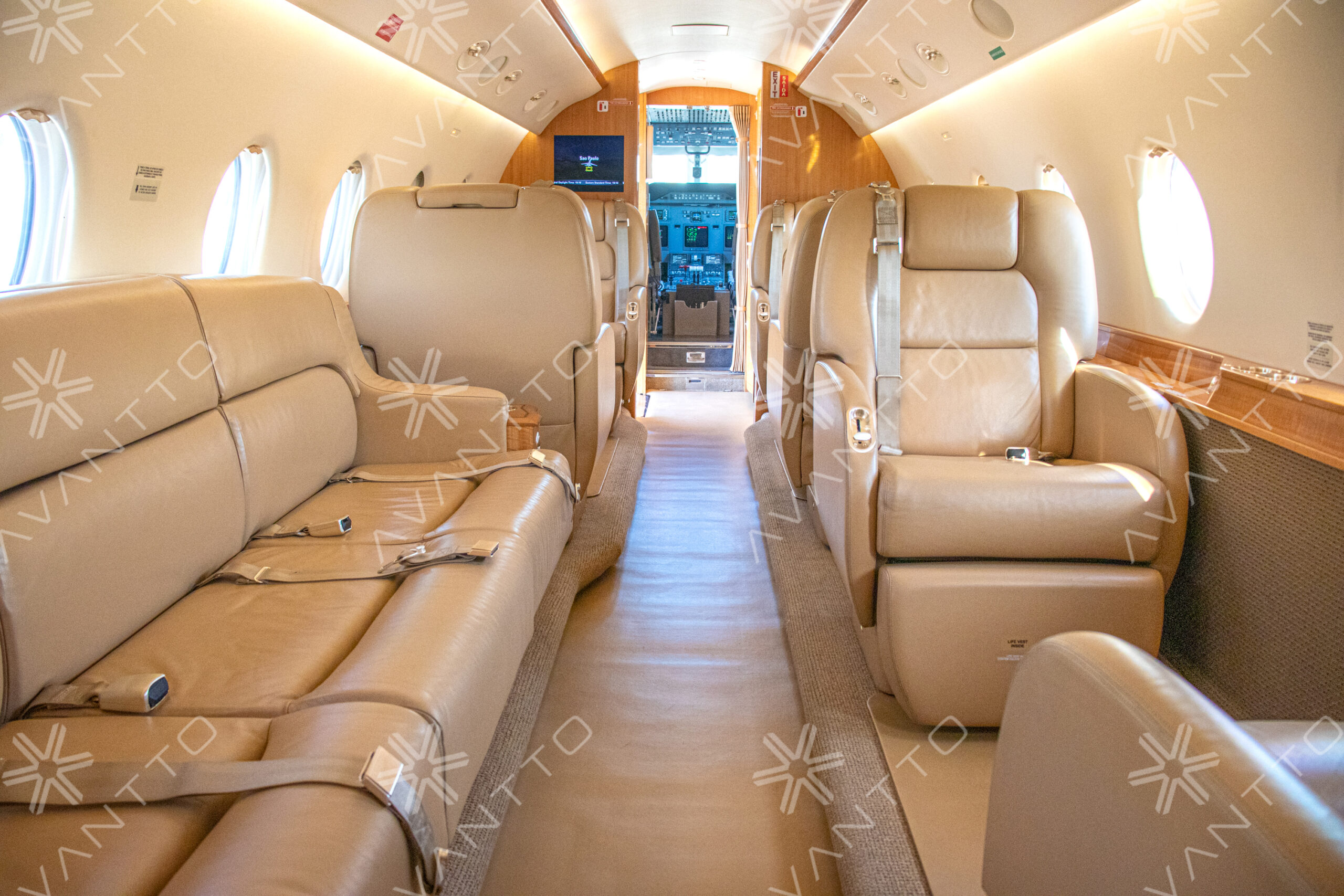 Gulfstream G200 fotografado para venda na Avantto