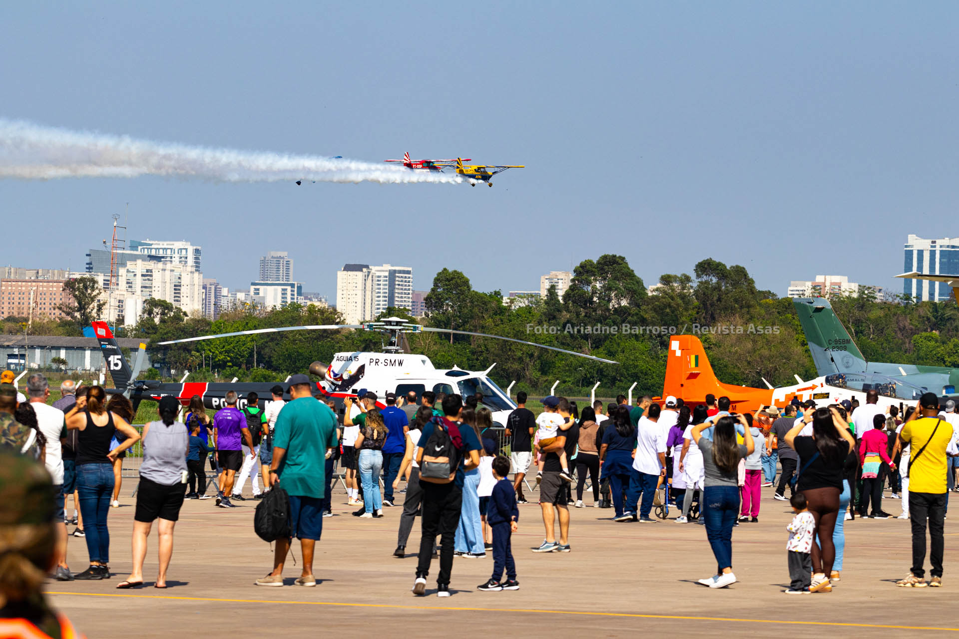 Apresentação no Domingo Aéreo 2024 do PAMASP